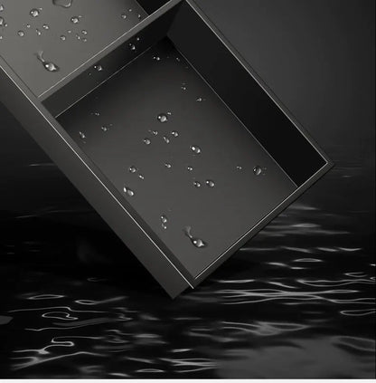 Stainless Steel Niche Bathroom Shelf-Embedded Tv Cabinet Style