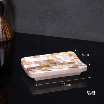 Natural Color Resin Toothbrush Bathroom Toilet Cup
