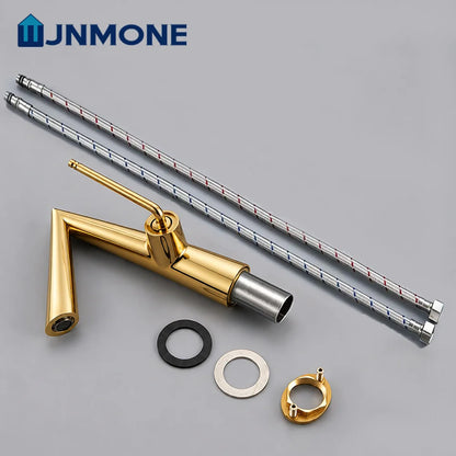 Solid Brass Basin Faucet Deck Mounted Bathroom Faucet