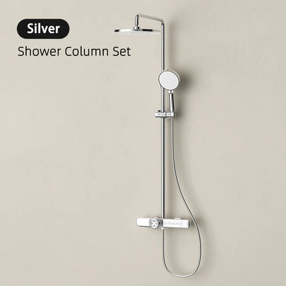 Luxury Solid Brass Smart Thermostatic Showers System Split
