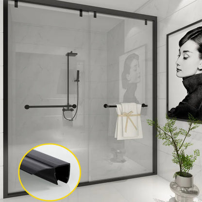 6/8/10/12mm Shower Screen Seal Strip Pvc Frameless Glass