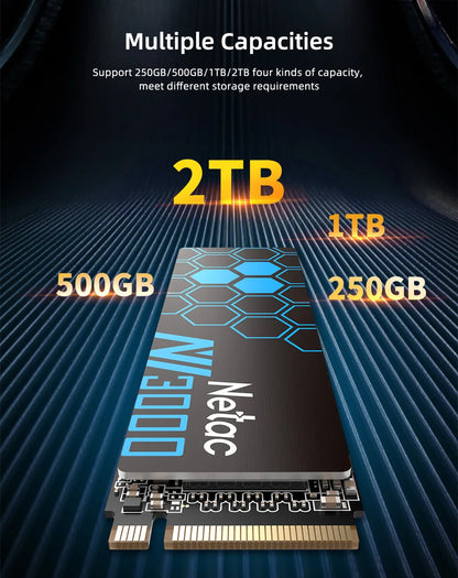 Netac Ssd Nvme M2 1tb 2tb Ssd 250gb