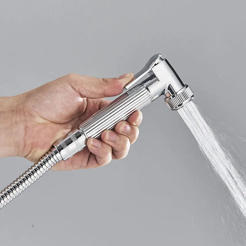 Black Thermostatic Shower Faucets Digital Display Screen Cold