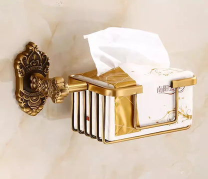 Antique Bronze Carved Bathroom Aluminum Bath Hardware Bathroom