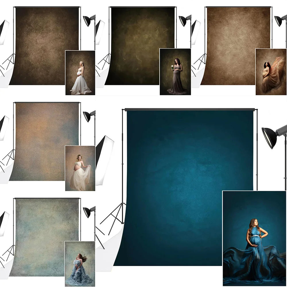 Mocsicka Brown Gradient Abstract Texture Backdrop Photography