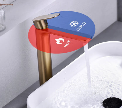 Vgx Bathroom Faucets High Basin Mixer Sink Tall