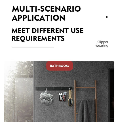 Bathroom Hardware Robe Hooks Matte Black/Gun Grey Color