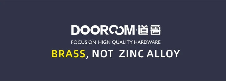 Dooroom Antique Brass Door Double Sided Knurled Pull