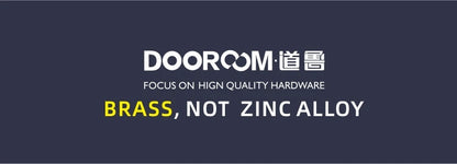 Dooroom Antique Brass Door Double Sided Knurled Pull