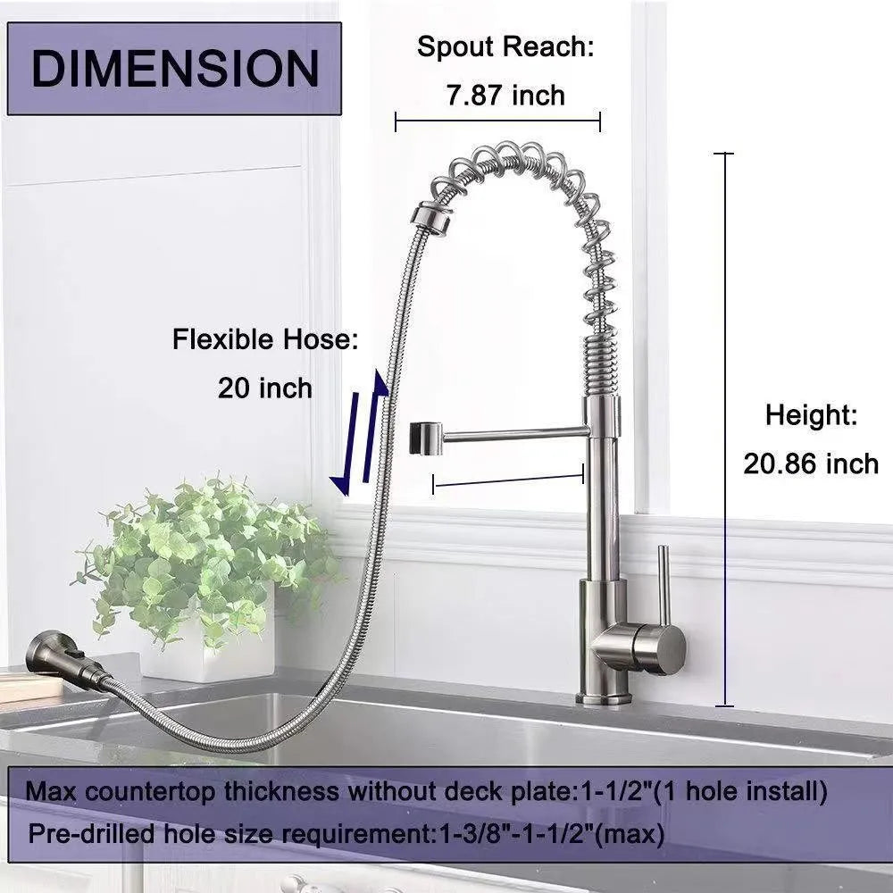Gegve Smart Infrared Sensing Inductive Pull-Out Sink Faucet