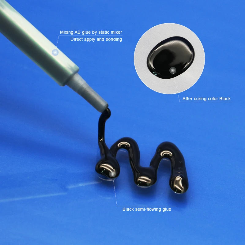 Black Epoxy Adhesive Fast Cured Bathroom Solar Panel