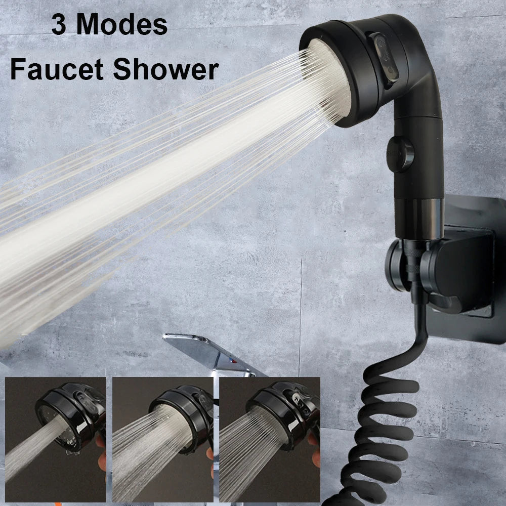 Shower Faucet Hose Handheld Shower Head Spray Tap