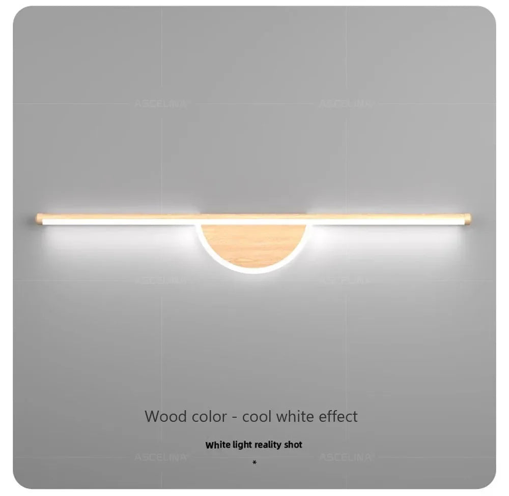 Modern Led Wall Lamp Bathroom Mirror Line Sconce