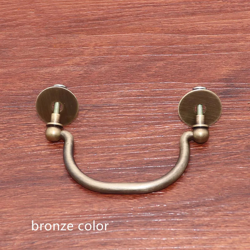 Xipeiyi Pure Copper Retro Medicine Cabinet Handle Brass