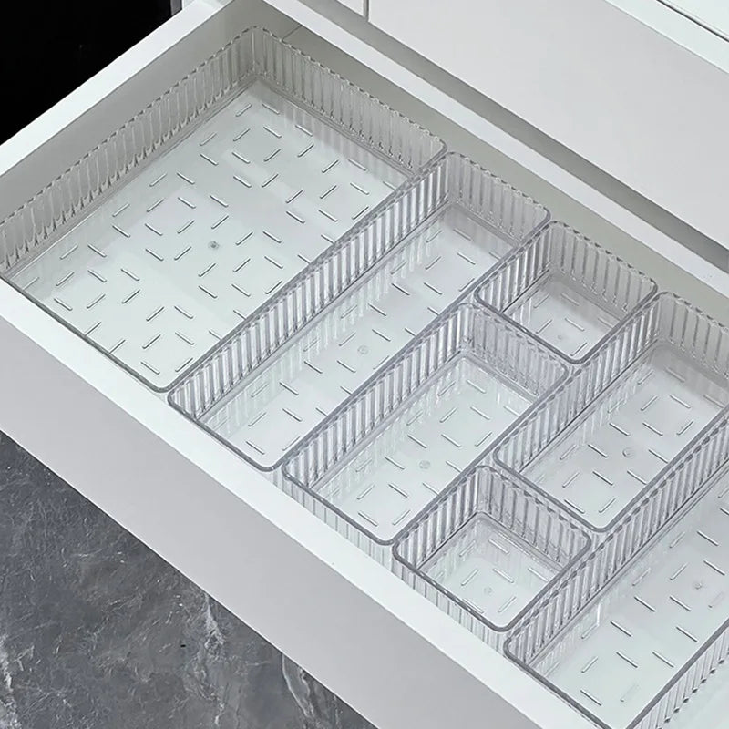 Clear Drawer Organizer Stackable Size Clear Makeup Drawer