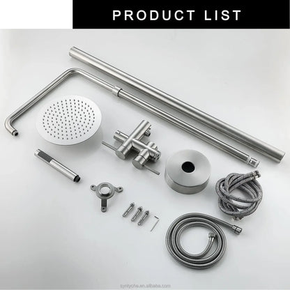 Kemaidi Outdoor Floor Standing Shower Freestanding Garden Shower