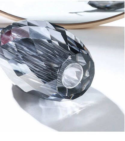 Light Luxury Crystal Bathroom Crystal Transparent Soap Dispenser