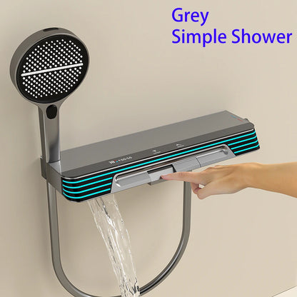 Spa Waist Spray Digital Bathroom Shower Ambient Lighting
