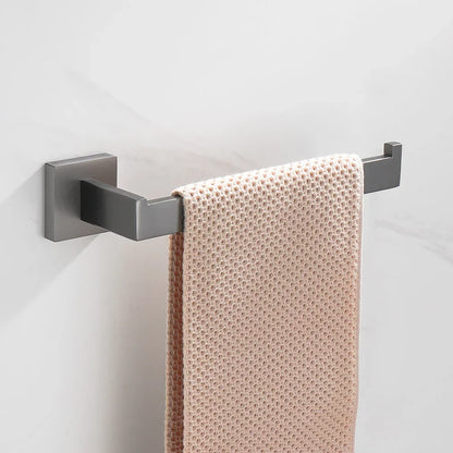 Gunmetal Stainless Steel Bathroom Accessorie Hardware Towel Rack