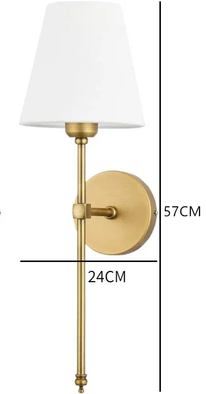 Modern American Wall Lamp Bathroom Mirror Light Bedroom