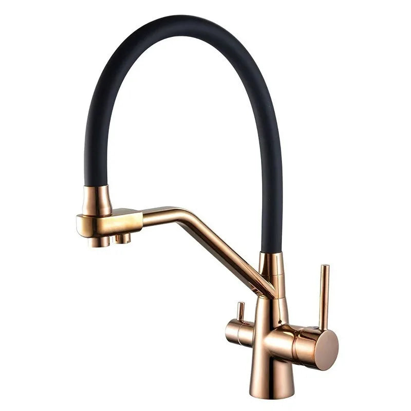 Filtered Sink Faucets Purification Tap 360 Rotate Water