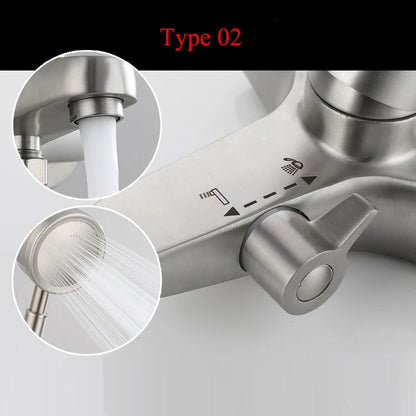 Bathroom Shower Faucet 304 Stainless Steel Mixer Tap