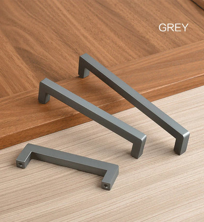 Square 500mm Extended Long Handle Wardrobe Door Handle
