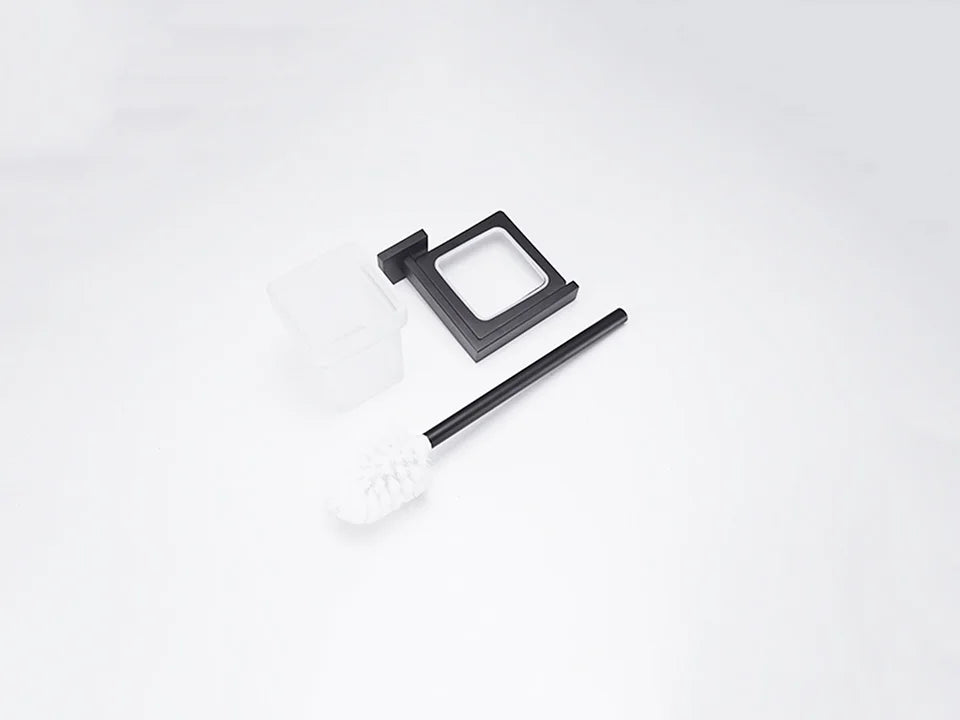 Matte Black Bathroom Hardware 304 Stainless Steel Towel