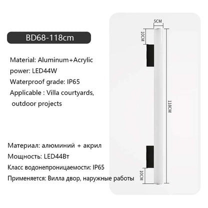 Ip65 Waterproof Wall Light Outdoor Garden Villa Exterior