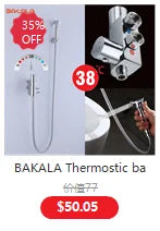 Bakala Brass Matte Black Bathroom Sink Faucet Tap