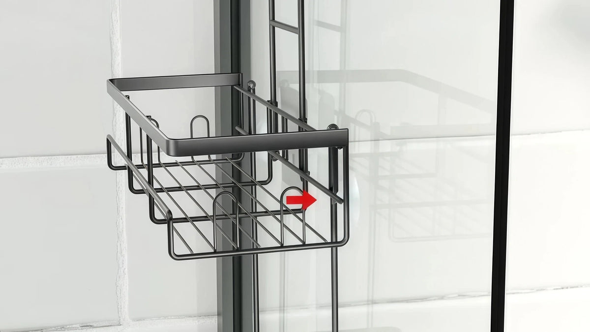 Shower Caddy Adhesive No Drill Bathroom Shower Organizers
