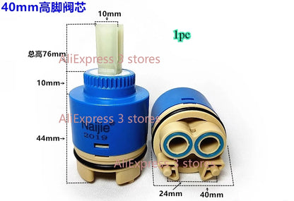 1pcs 28mm/35mm/40mm Water Mixer Tap Faucet Cartridge Ceramic