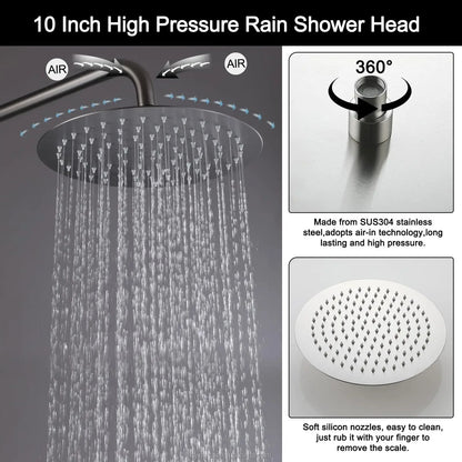 Kemaidi Outdoor Floor Standing Shower Freestanding Garden Shower