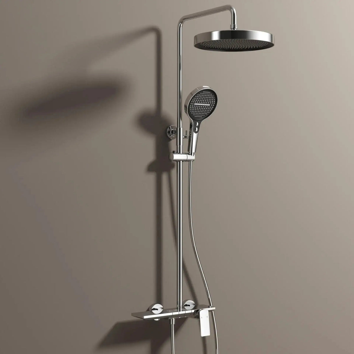 Rose Gold Bathroom Shower Cold Mixer Bath Shower