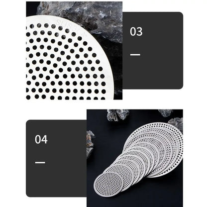 304 Stainless Steel Floor Drains Net Cover Sink