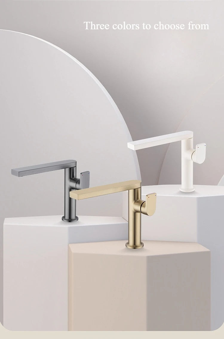 Brass Cold Bathroom Faucet Grey Toilet Vanity Basin