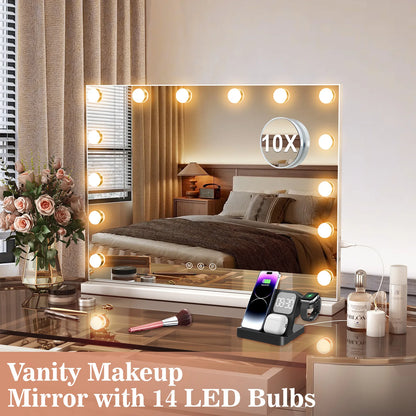 Uk Hollywood Mirror Vanity Make Up Mirror Lights