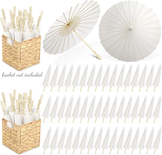 White Paper Parasol Wedding Photo Cosplay Prop Diy