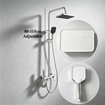 Four Ways Water Outlet Bathroom Shower System Wall