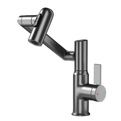 Digital Display Led Basin Faucet 360 Rotation Multi-Function