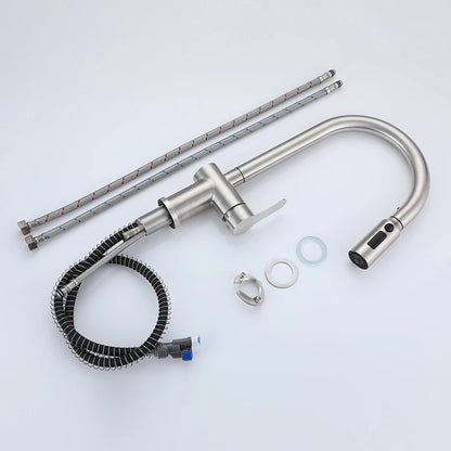 Pull Out Sink Faucet Two Model Stream Sprayer