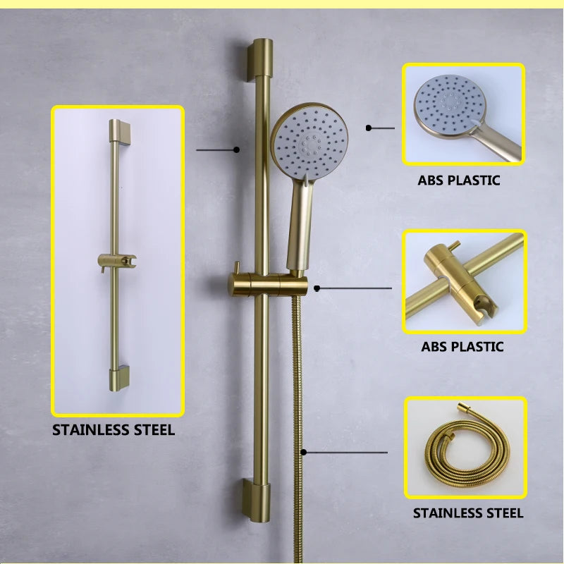 Sliding Hand Shower Functions Hand Shower Sliding Bar