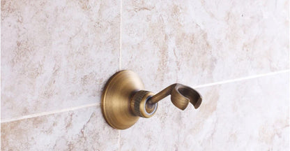 European Style Antique Retro Bathroom Shower Faucet Copper
