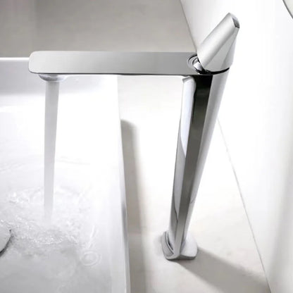 Kemaidi Rose Gold Bathroom Basin Sink Faucet Square