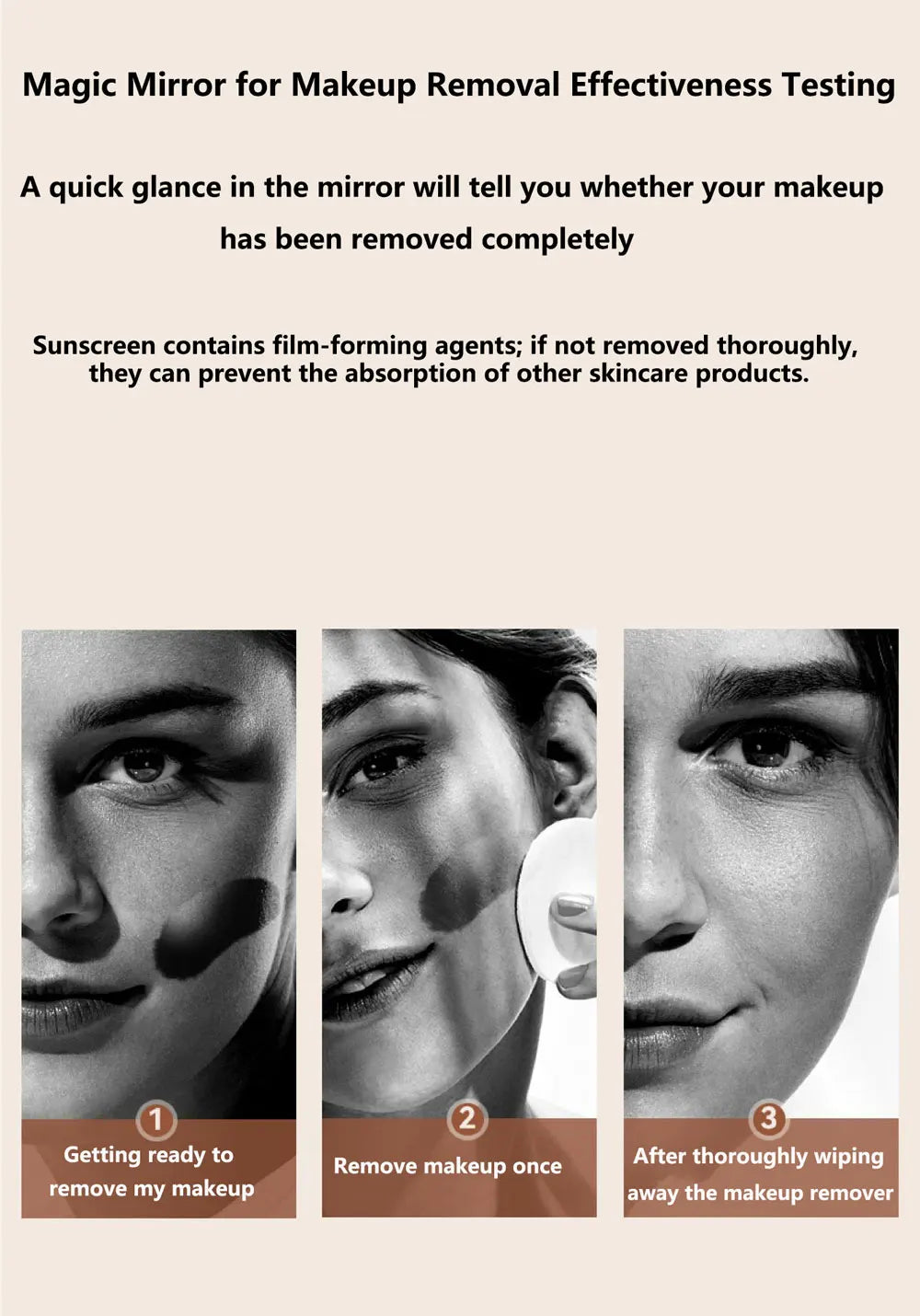 Uv Mirror Sunscreen Smart Makeup Mirror Testing Camera