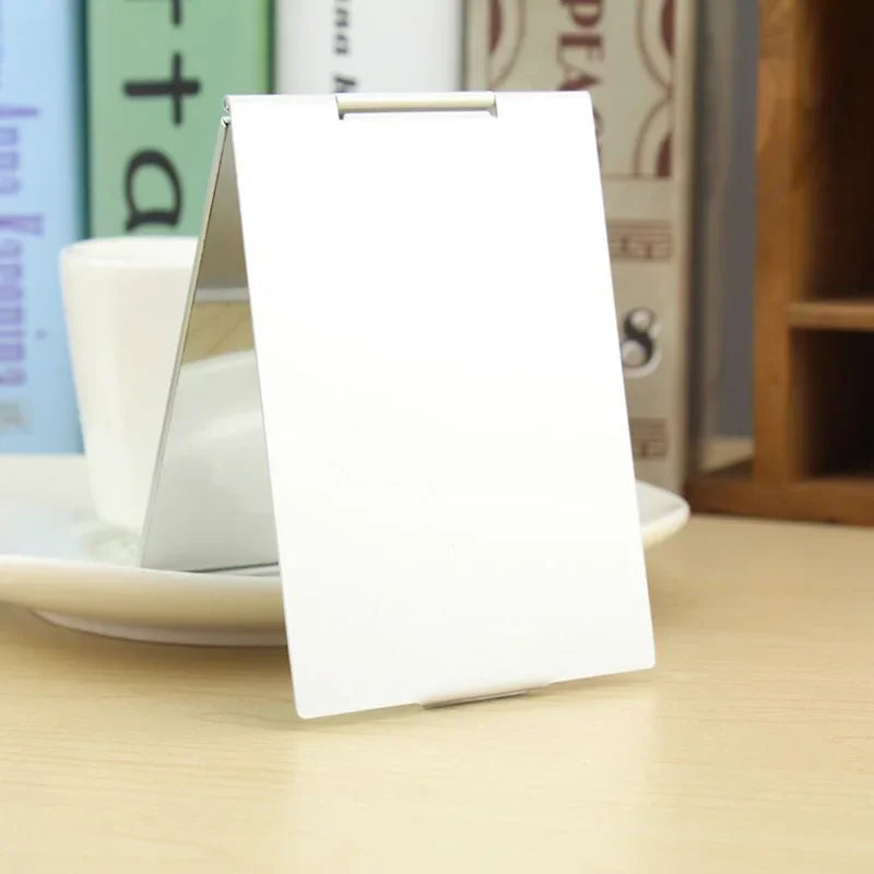 1pcs Foldable Ultra-Thin Makeup Mirror Desktop Make Up