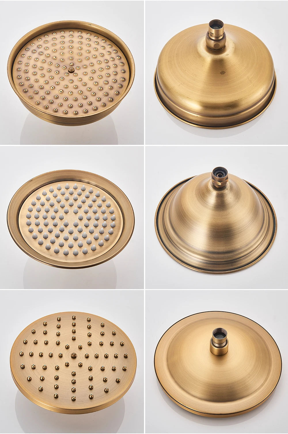 Golden Shower Bathroom Bath Shower Faucet Brass Swivel