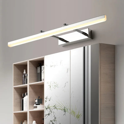Retractable Bathroom Mirror Front Wall Light Dressing Table