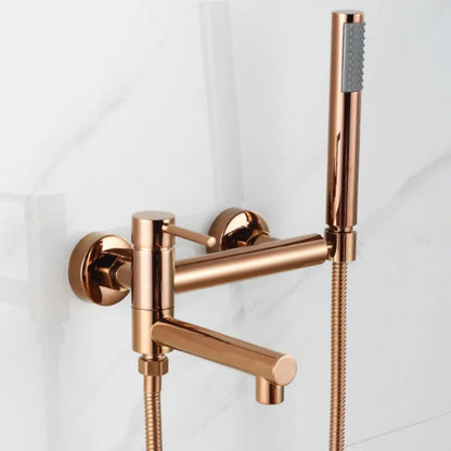 Bathroom Bathtub Shower Faucet Swivel Tub Spout Handhold