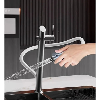 Stainless Steel Black Red Magnetic Faucet Vegetable Basin